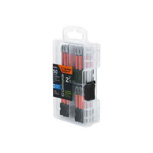 ESTUCHE CON 50 PUNTAS DE CRUZ PH2 DE IMPACTO LARGO 2" 103025 P