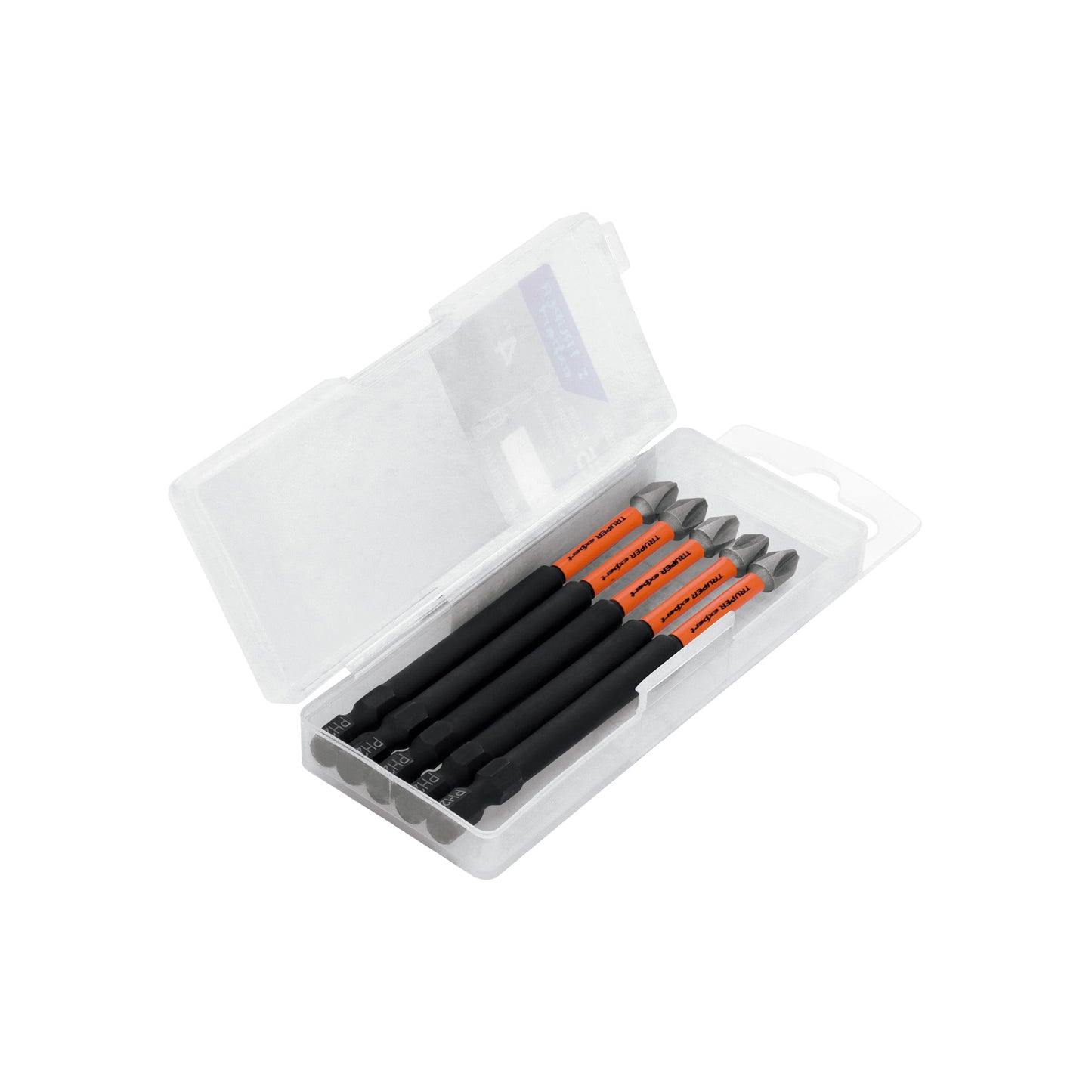 ESTUCHE CON 5 PUNTAS DE CRUZ PH2 DE IMPACTO LARGO 4" 103026 *