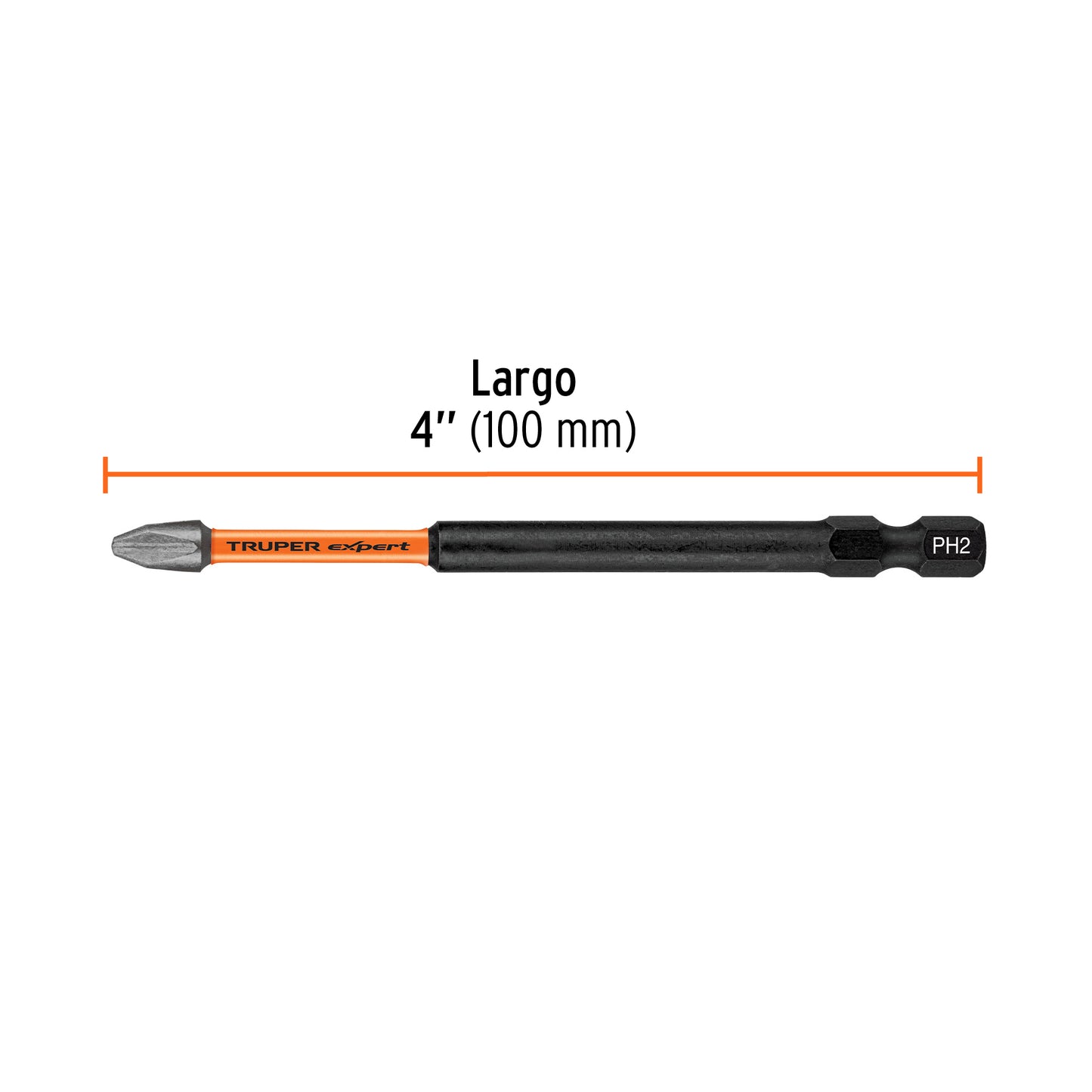 ESTUCHE CON 5 PUNTAS DE CRUZ PH2 DE IMPACTO LARGO 4" 103026 *