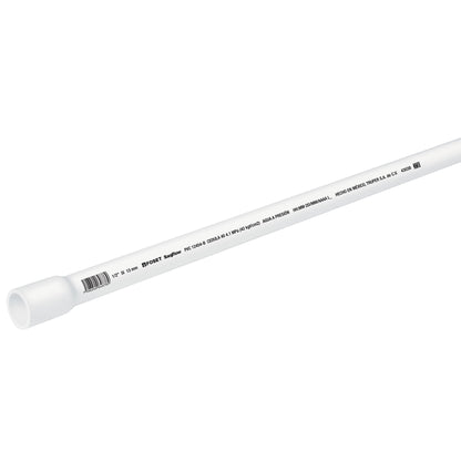 TUBO DE 3 M DE PVC DE 1/2" HIDRÁULICO CÉDULA 40, FOSET 43038 P