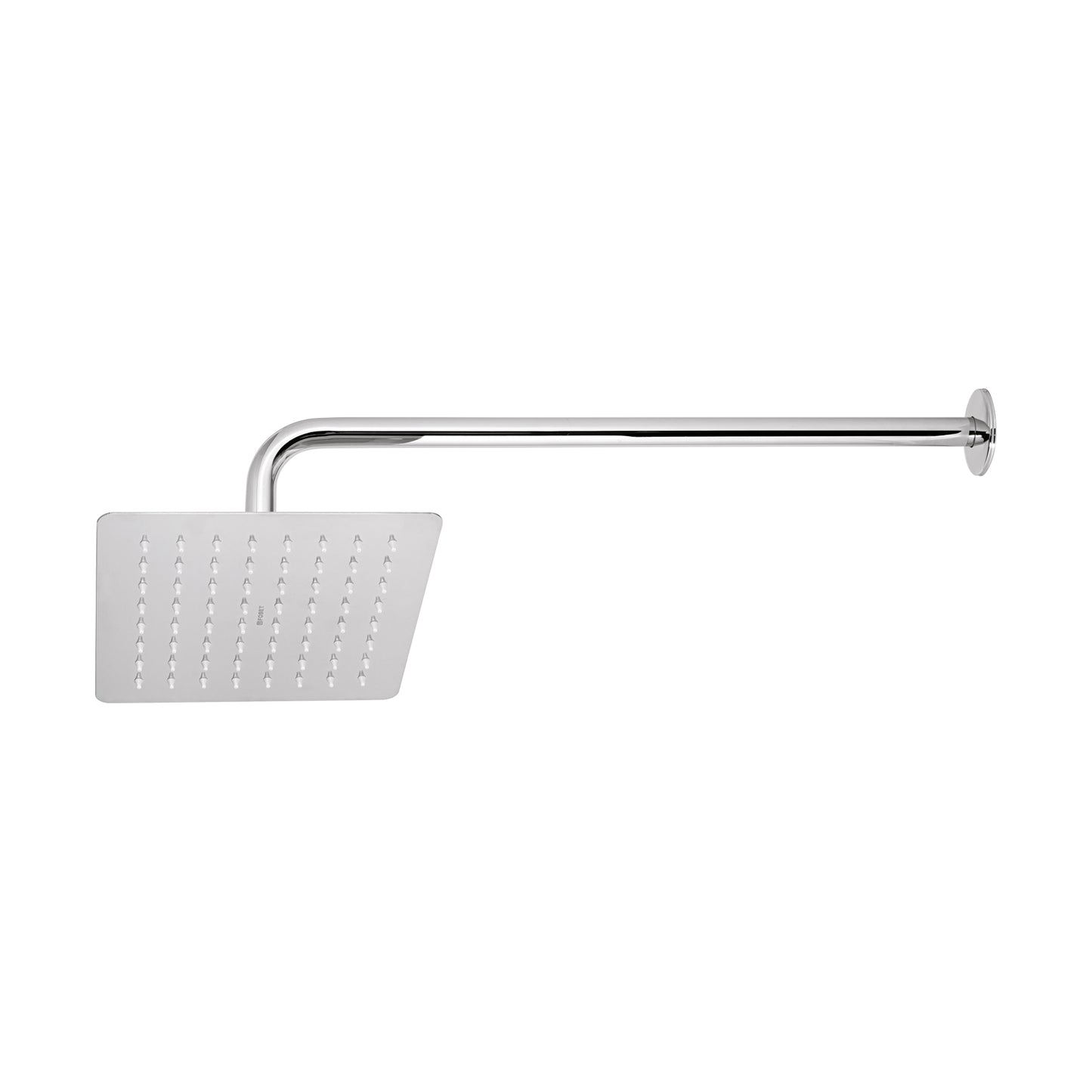 REGADERA CUADRADA 8', ACERO INOX, CROMO, TÚBIG 47738 *