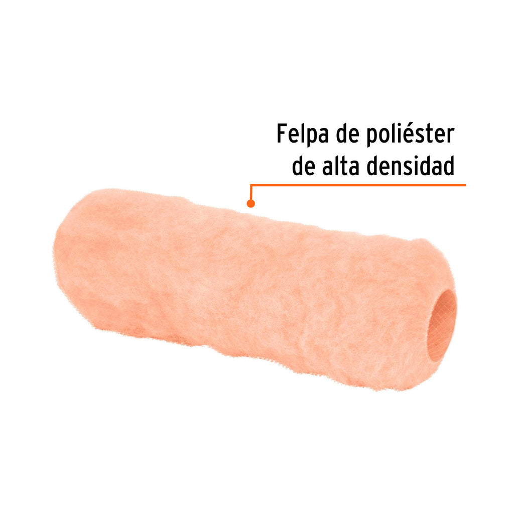 FELPA PARA RODILLO 9'' X 1'' SUPERFICIES MUY RUGOSAS, TRUPER 13885 *