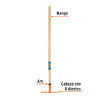 RASTRILLO PARA NIÑOS, MANGO DE 42', TRUPER 17895 *
