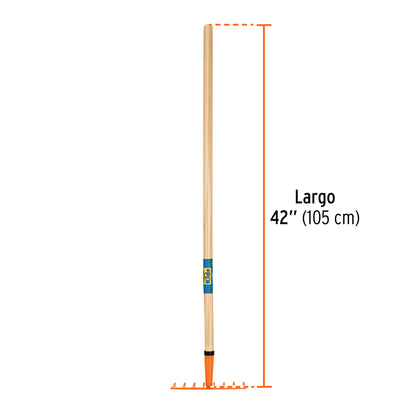 RASTRILLO PARA NIÑOS, MANGO DE 42', TRUPER 17895 *