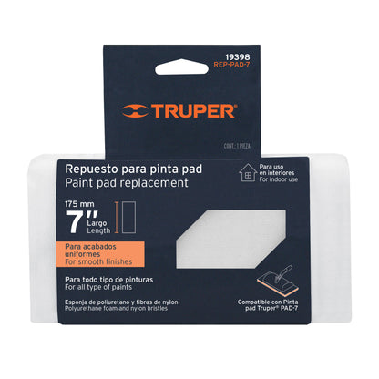 REPUESTO PARA PINTA PAD, 7", TRUPER 19398 *