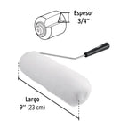 RODILLO PARA PINTAR, 9 X 3/4'', SUPERFICIES RUGOSAS, PRETUL 28035 *