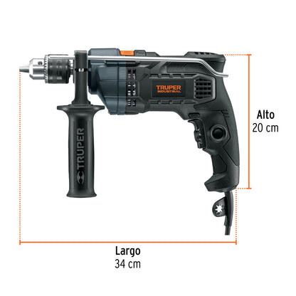 ROTOMARTILLO 1/2', 800W, TRUPER INDUSTRIAL 103718 *