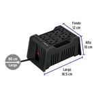 REGULADOR DE VOLTAJE 1200VA/600W 8 CONT. 45573 *