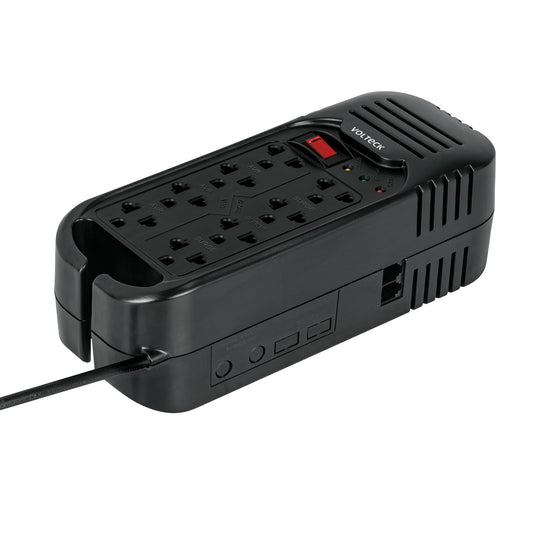 REGULADOR DE VOLTAJE 1600VA/800W 8 CONT.45574 *