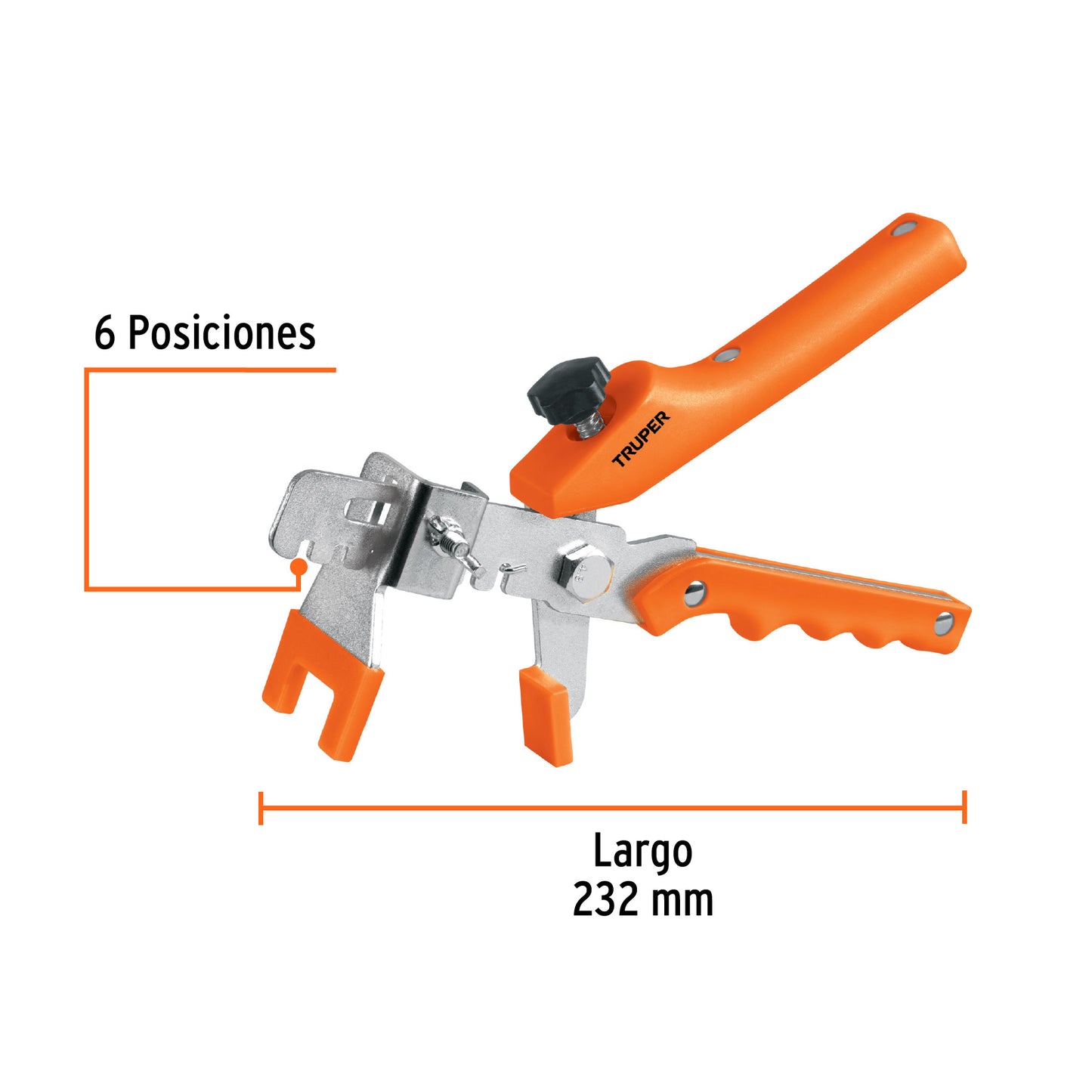 PINZA NIVELADORA DE AZULEJOS, TRUPER 100516 P