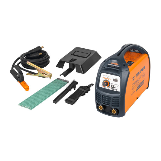 SOLDADORA INVERSORA BI-VOLTAJE 160 A, 127 V/220 V, TRUPER 13695 N