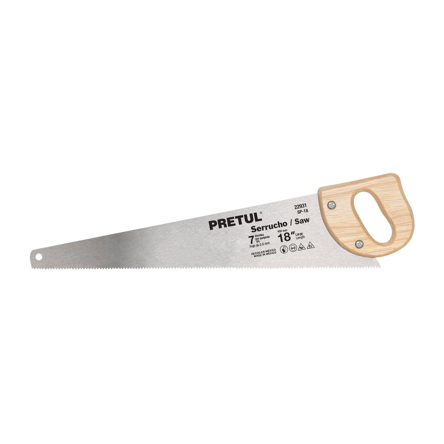 SERRUCHO 18" PRETUL 22931 P