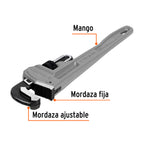 LLAVE STILSON 12' CUERPO DE ALUMINIO, TRUPER 15843 *