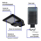 LUMINARIO SUBURBANO LED 40W C/PANEL SOLAR Y CONTROL REMOTO 46959 P