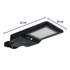 LUMINARIO SUBURBANO LED 40W C/PANEL SOLAR Y CONTROL REMOTO 46959 P