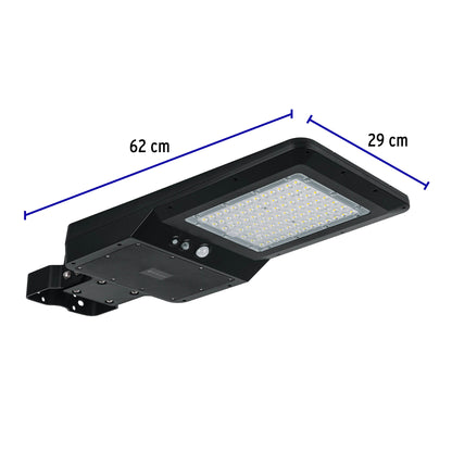 LUMINARIO SUBURBANO LED 40W C/PANEL SOLAR Y CONTROL REMOTO 46959 P