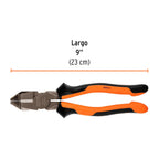 PINZA ELECTRICISTA 9' USO RUDO, ALTA PALANCA, COMFORT GRIP 12351 *