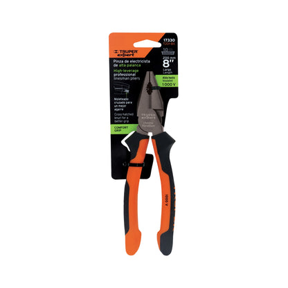 PINZA PARA ELECTRICISTA, COMFORT GRIP, EXPERT  17330 *
