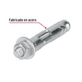 Caja con 100 taquetes expansivos de 1/4" con tornillo, FIERO 47223