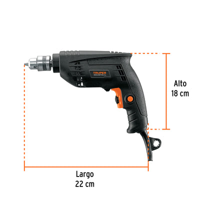 TALADRO INDUSTRIAL 3/8", 400 W 16706 *