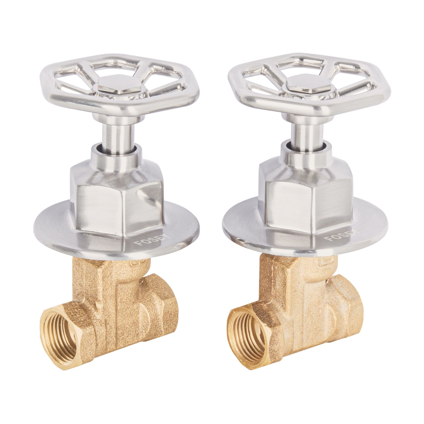 JUEGO LLAVES EMPOTRAR ROSCABLES, VOLANTE SATÌN, TUBIG 46784 P