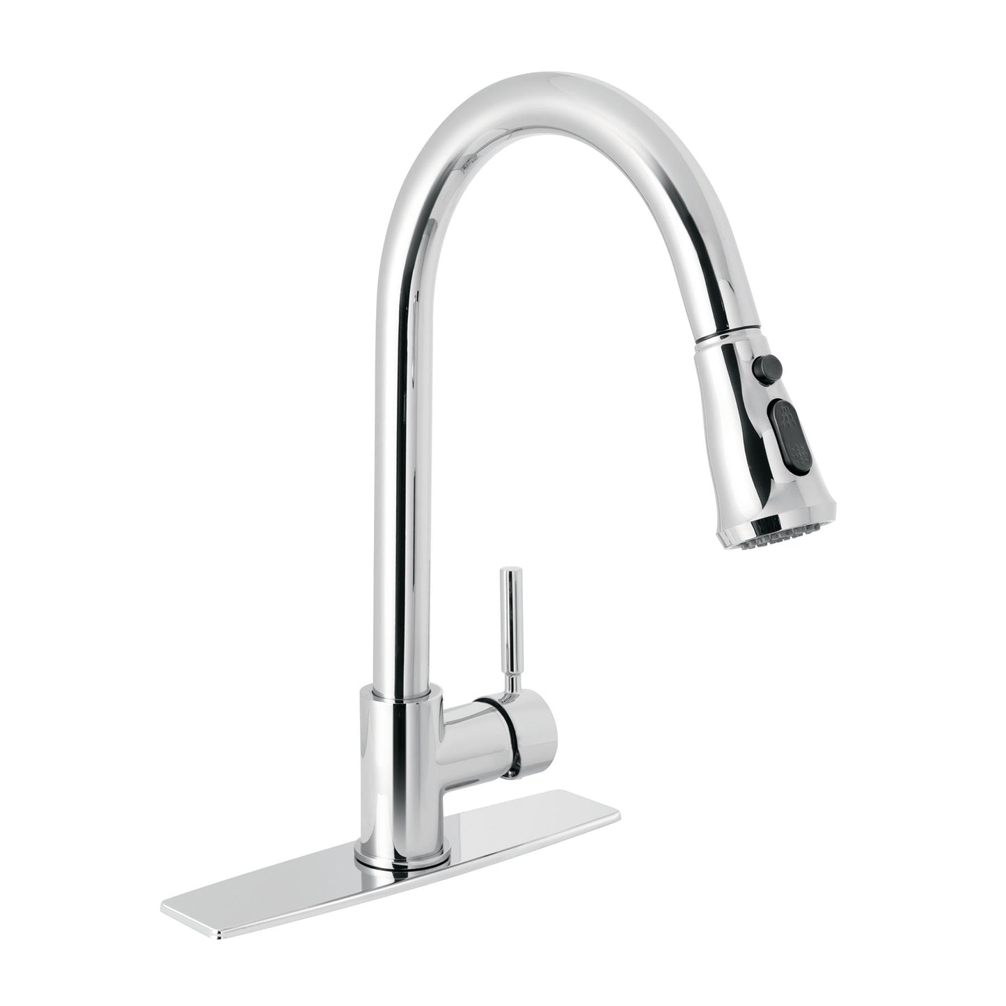 MONOMANDO PARA FREGADERO, CUELLO EXTRAIBLE, CROMO, TUBIG 46768 *