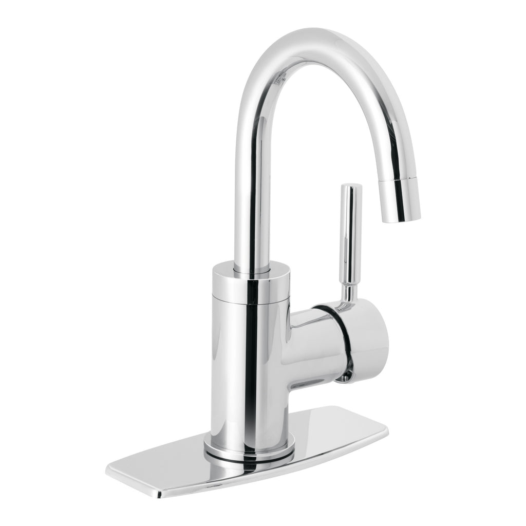 MONOMANDO CORTO PARA LAVABO, CROMO, FOSET TUBIG 46762 *