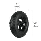 CARRETILLA 5FT3 PLÁSTICA,NEUM REF,PRETUL 22703 *