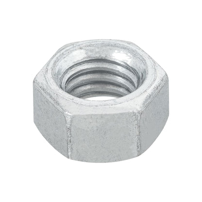 TUERCA DE ACERO GALVANIZADO HEXAGONAL DE 3/8', 100 PZAS 44550 P