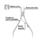ALICATE P/PEDICURE 4-3/4", CABEZA CURVA 28230 *