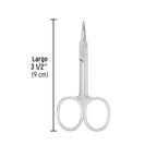 TIJERA PARA MANICURE 3-1/2", PUNTA EXTRAFINA, PRETUL 28233 P