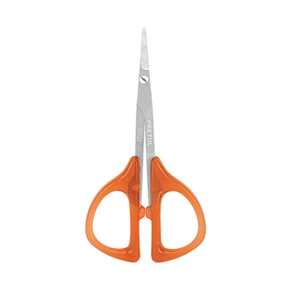 TIJERA PARA MANICURE 3-1/2'' MANGO PLÀSTICO, PUNTA FINA ,PRETUL 28232 *