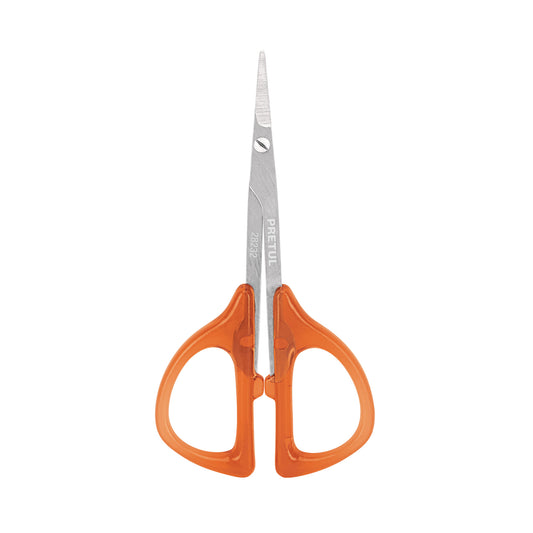 TIJERA PARA MANICURE 3-1/2'' MANGO PLÀSTICO, PUNTA FINA ,PRETUL 28232 *