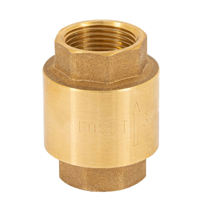 VÁLVULA DE RETENCIÓN DE LATÓN DE 3/4", FOSET 49066 *