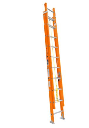 ESCALERA DE EXTENSIÓN, TIPO II, 20 PELDAÑOS, FIBRA DE VIDRIO 100228