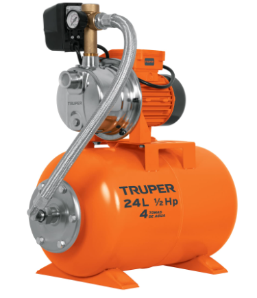 BOMBA HIDRONEUMÁTICA 1/2 HP, 24 LITROS 10077 N