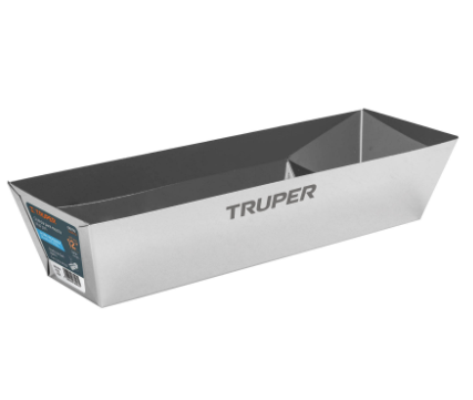 CHAROLA DE 12'' DE ACERO INOXIDABLE PARA MEZCLA, TRUPER 100798 *