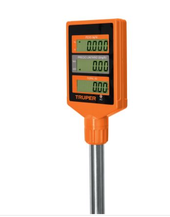 BÁSCULA CAPACIDAD 40KG ELECTRÓNICA MULTIFUNCIONES C/TORRETA 100871 *