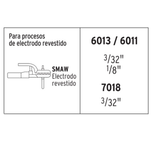 SOLDADORA INVERSORA MINI 100 A, 127 V, TRUPER 100900 P