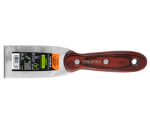 Cargar imagen en el visor de la galería, ESPÁTULA 2&#39;, ACERO INOXIDABLE, MANGO MADERA, TRUPER EXPERT 101081 P
