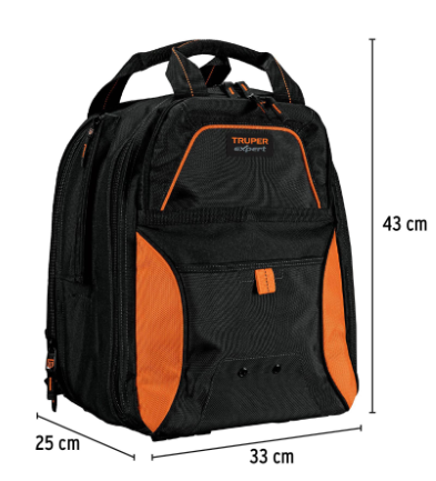 MOCHILA PORTAHERRAMIENTAS, TRUPER EXPERT 101281 N