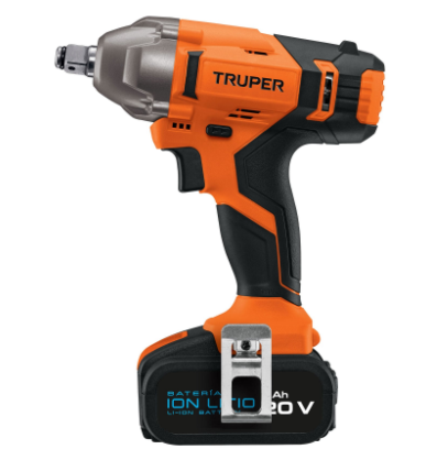 LLAVE DE IMPACTO INALÁMBRICA 1/2', BATERÍA ION LITIO 20 V 101607 N