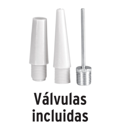 BOMBA DE PEDAL 60 PSI, TRUPER 101667 P