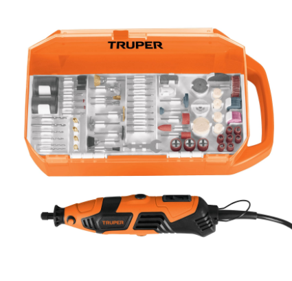 HERRAMIENTA ROTATIVA PROFESIONAL 150W CON 201 ACCESORIOS, TRUPER 101669 N