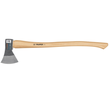 HACHA EUROPEA 1000G, MANGO HICKORY 28'', TRUPER 101768 N