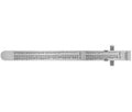 REGLA 15 CM DE ACERO INOXIDABLE DE BOLSILLO, TRUPER 101810 P