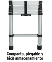 Cargar imagen en el visor de la galería, ESCALERA TELESCÓPICA, 7 PELDAÑOS, TIPO II, CAPACIDAD 175KG 101903 P
