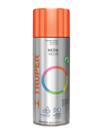 PINTURA EN AEROSOL, NARANJA NEÒN 102849 N