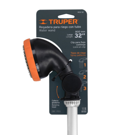 REGADERA GIRATORIA CON 3 BRAZOS, PRETUL 10325 N