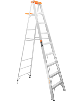 ESCALERA DE TIJERA 8 PELDAÑOS, TRUPER 10338 *